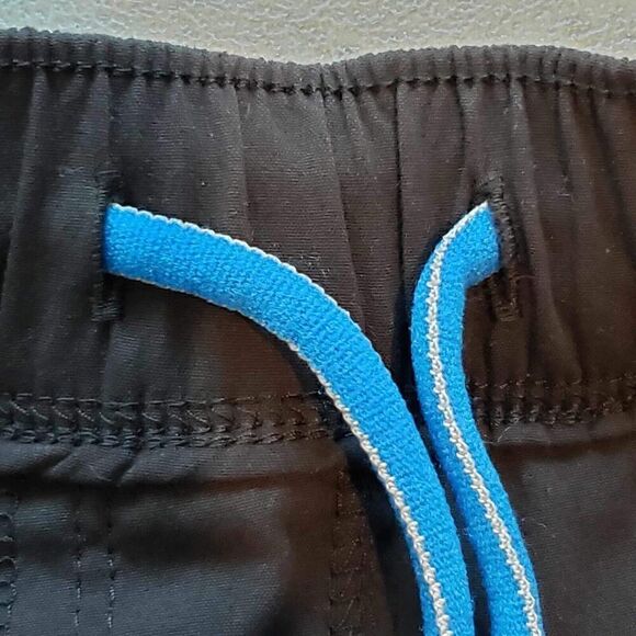 Eddie Bauer Pants Men’s Medium Black Pull On Taper Leg Flexion Drawstring - Picture 7 of 11